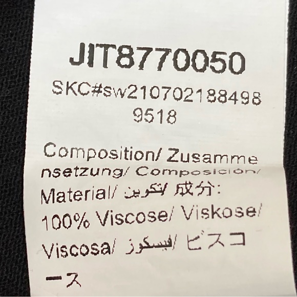 Shein Size 3XL Black Floral Tank Top with Embroidered Flower, Sleeveless - Picture 7 of 7